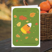 Räkna mina välsignelser | Grönt Candy corn Fall