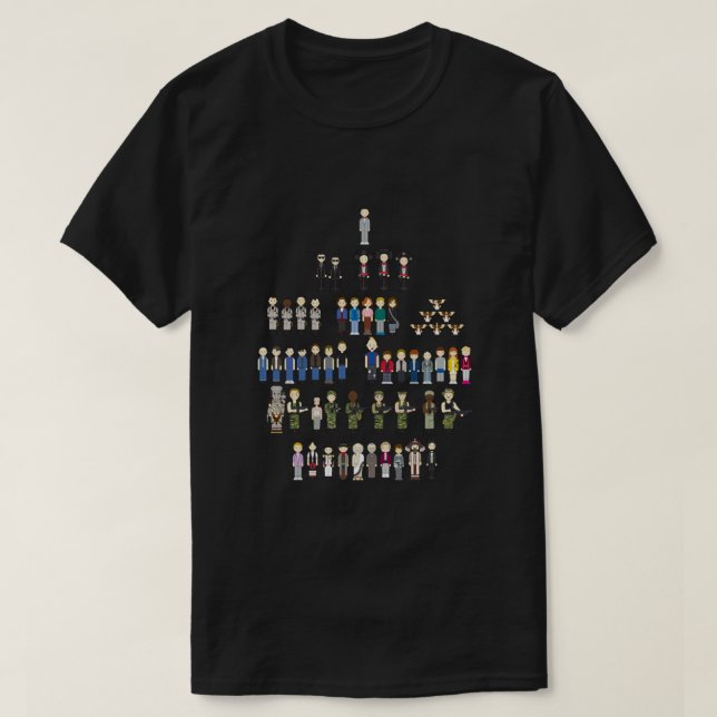 Räkna på 80-talet t shirt (Design framsida)