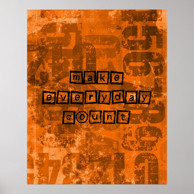 Räkna varje dag med gammalrunge-nummer poster (Framsidan)
