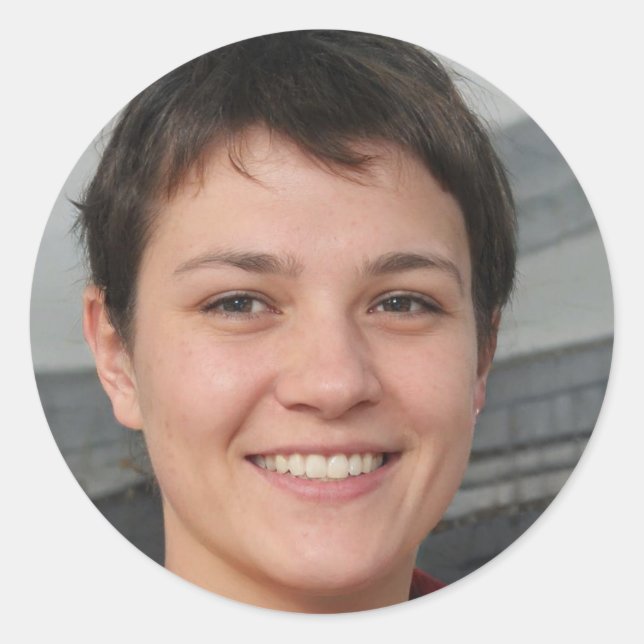 Räkna varje dag runt klistermärke (Framsida)