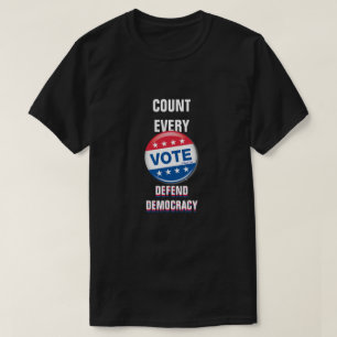 Räkna varje röst - en minister t shirt