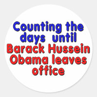 Räknar dagarna tills Barack Hussein Obama...