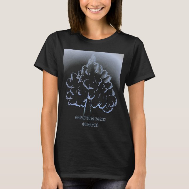 Räknar ned  00:01:08 t shirt (Framsida)