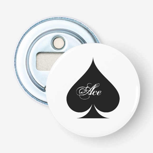 Räknare för magnetiskt öl-flaska flasköppnare (Framsidan)