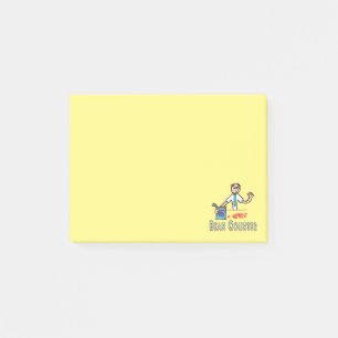 Räknare för räkenskapsförare post-it block