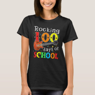 Rakning 100 dagar i Lycklig 100-dagen i Scho T Shirt