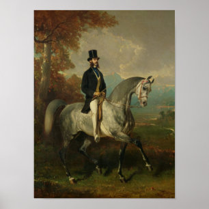 Räkning Alfred de Montgomery 1850-60 Poster