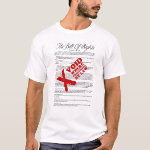 Räkning av rättigheter: Annullera, var förbjudi T Shirt