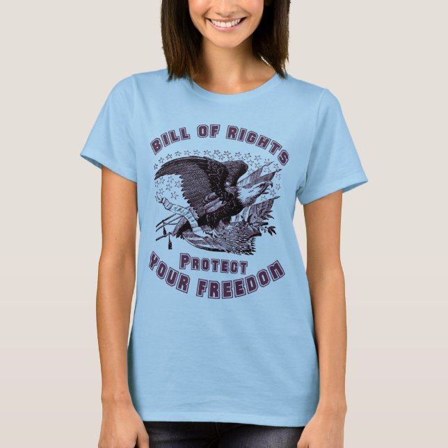 Räkning av rättigheter t-shirt (Framsida)