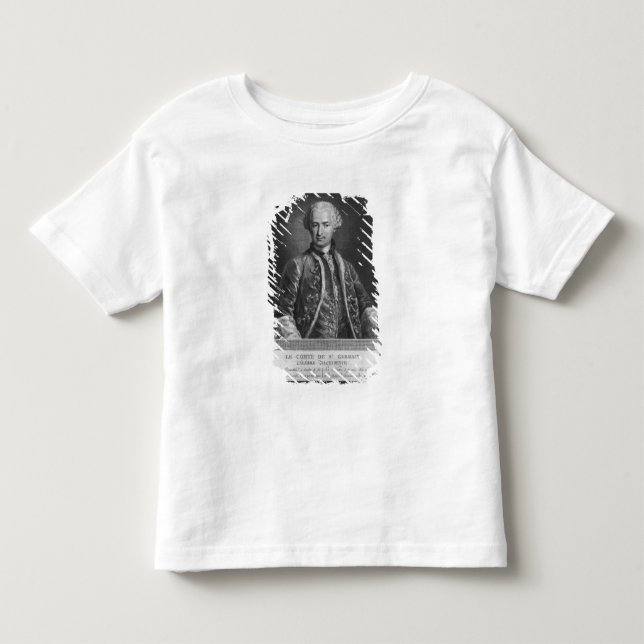 Räkning av St Germain, berömd alkemist, 1783 T Shirt (Framsida)