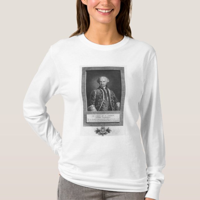 Räkning av St Germain, berömd alkemist, 1783 Tee (Framsida)