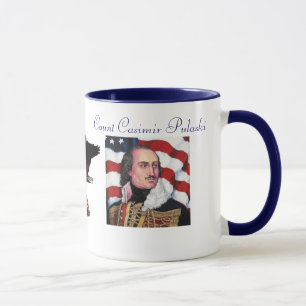Räkning Casimir Pulaski Mugg