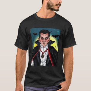 Räkning Dracula Halloween T Shirt