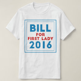 Räkning för den första damen t-shirt