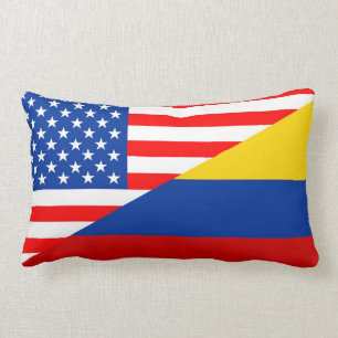 räkning för United States Amerika colombia halv Lumbarkudde