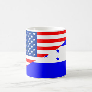 räkning för United States Amerika honduras halv Kaffemugg