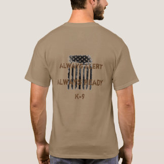 Räkning på skjortan K9 Tee Shirt