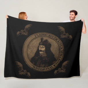 Räkning Vlad Dracula Fleecefilt