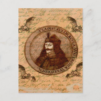 Räkning Vlad Dracula Vykort