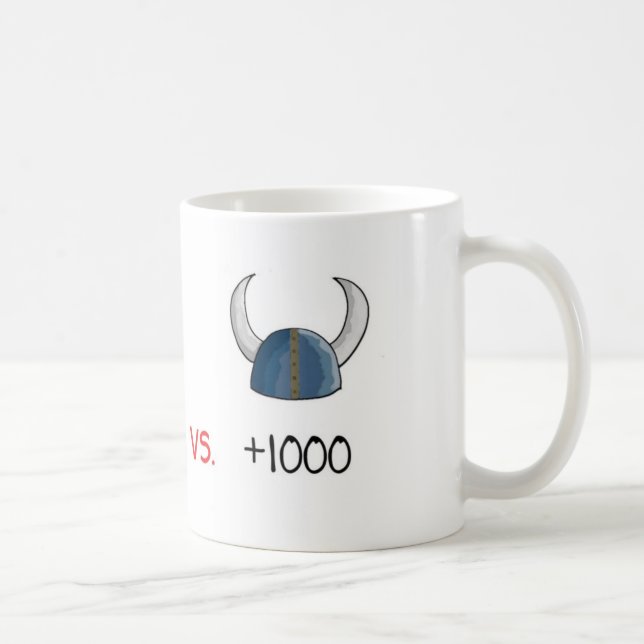 Räkning vs. Eric (ålderversion) - mugg (Höger)