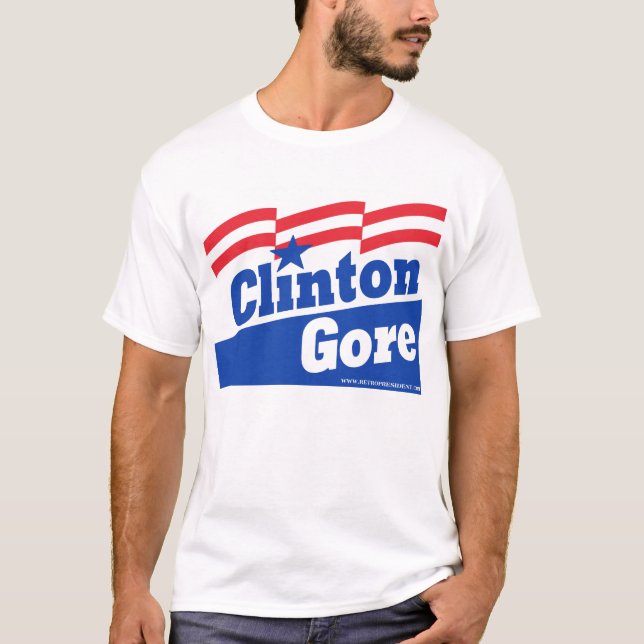 RäkningClinton-Al levrat blod Tee Shirt (Framsida)