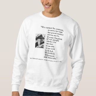RÄKNINGEN för FRONT/BACK FDRS 2ND AV RÄTTIGHETER, Sweatshirt