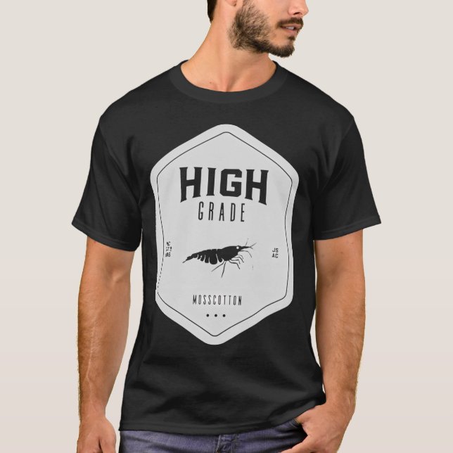 Räkor av hög kvalitet t shirt (Framsida)