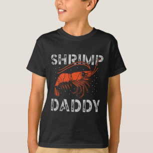 Räkor Daddy Skaldjur Fiske Räkor T Shirt