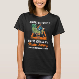Räkor Djurskydd Söt Peacock Mantis Shr T Shirt