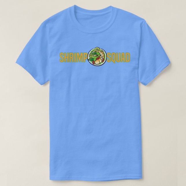 Räkor Squad Ironic Seafood Chef Prawns T Shirt (Design framsida)