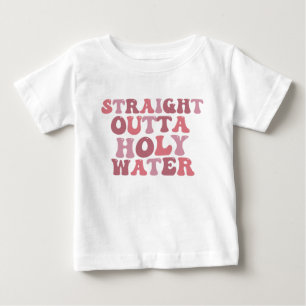 Rakrätt ur det Heliga Vatten T-shirt, Rolig Dopklä T Shirt