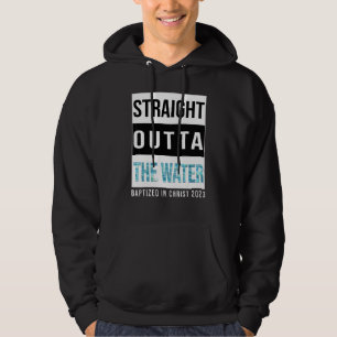 Rakrätt ur Vatten Döpelse 2023 Döpta i Hoodie