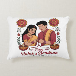 Raksha Bandhan accentkudde Prydnadskudde