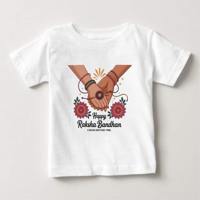 Raksha Bandhan Baby Fine Jersey T-Shirt (Framsida)
