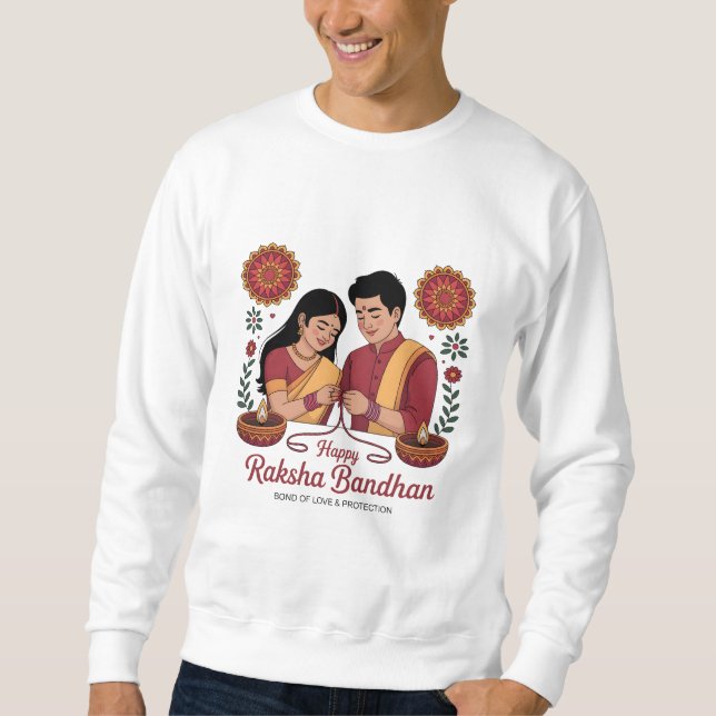 Raksha Bandhan Basic Sweatshirt (Framsida)