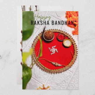 Raksha Bandhan card Julkort
