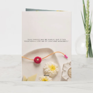 Raksha Bandhan Card Tack Kort