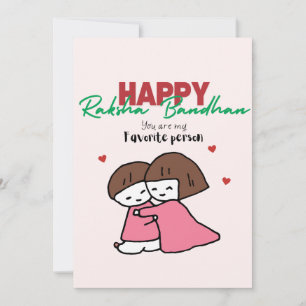 Raksha Bandhan Julkort