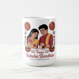 Raksha Bandhan Klassisk Mugg