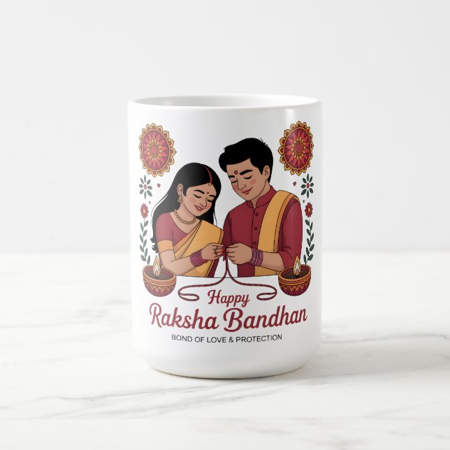 Raksha Bandhan Klassisk Mugg (Center)