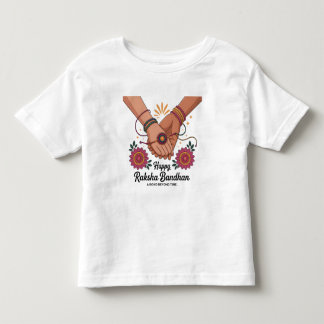 Raksha Bandhan Peuters finstickad t-shirt