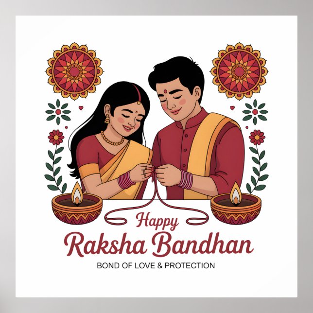 Raksha Bandhan Poster (Framsidan)