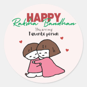 Raksha Bandhan Runt Klistermärke