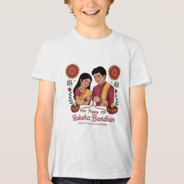 Raksha Bandhan  Ungdoms tri-blend t-shirt