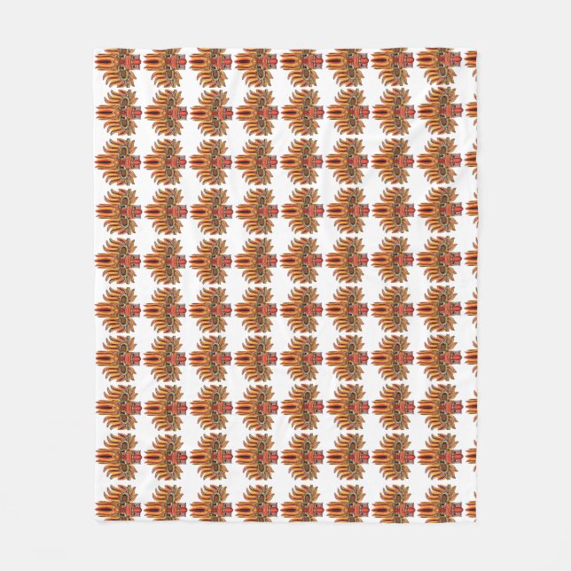 Raksha Mask Fleecefilt (Framsidan)