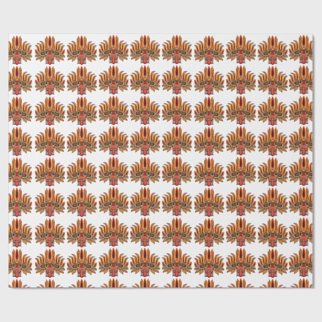 Raksha Mask Presentpapper (Platt)