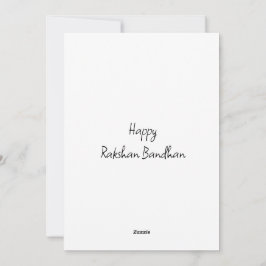 Rakshan Bandhan Helgdag Card Julkort