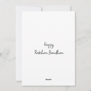 Rakshan Bandhan Helgdag Card Julkort