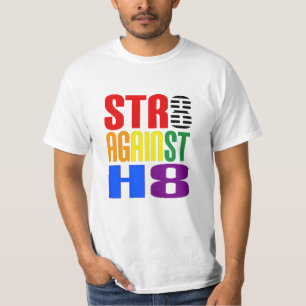 Raksträcka mot bundsförvant för hat LGBT T-shirt