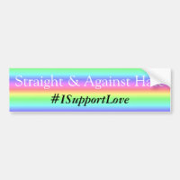 Raksträcka och mot hat, riklig #ISupportLove